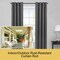 Kenney Mfg Kenney Weaver 1" Indoor/Outdoor Rust-Resistant Curtain Rod, 37-72", Black KN90000 - alternate 3